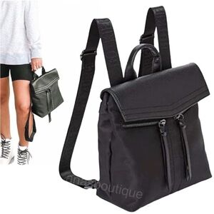 Botkier New York Trigger Black Bag Mini Backpack Black Nylon Regular $398